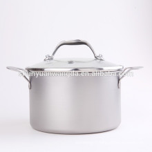 customized OEM 100% pure titanium nonstick skillet ,2015 Eco-friendly titanium cookware